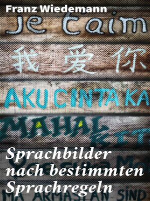 cover image of Sprachbilder nach bestimmten Sprachregeln